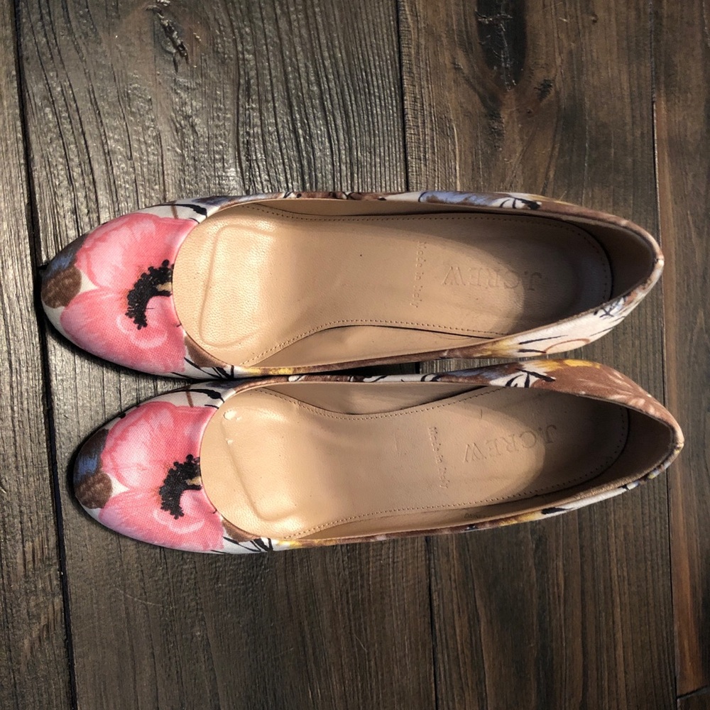 Spiked high heels shoes from j crew.